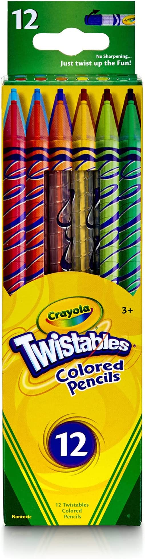 Crayola  Twistable Colouring Pencils - Pack of 10