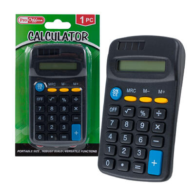 Pro Office Portable Size Calculator - 5" - 1 Piece - Robust Build - Versatile Functions