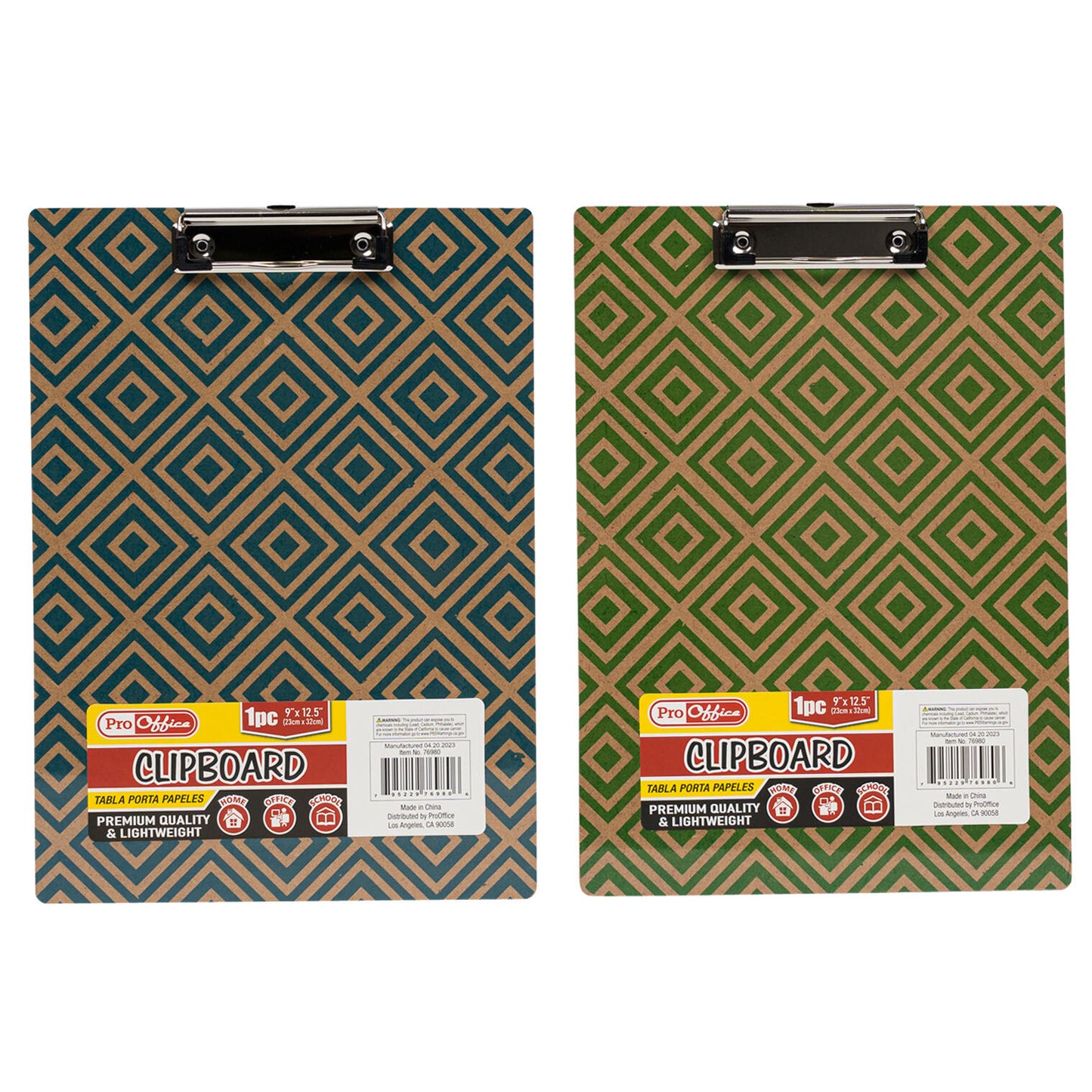 CLIPBOARD,1pc 9" MDF