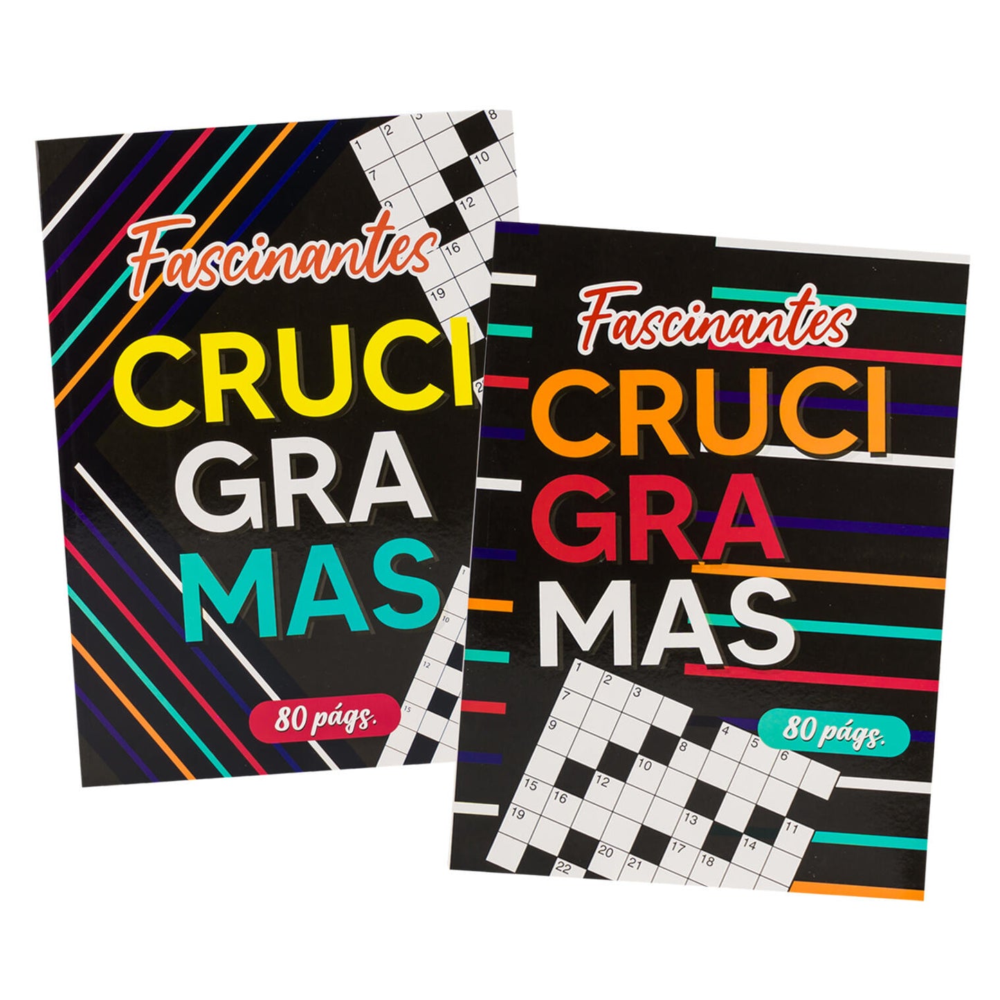 Fascinantes Crucigramas Crossword Puzzle Book - 80 Pages Spanish Crossword