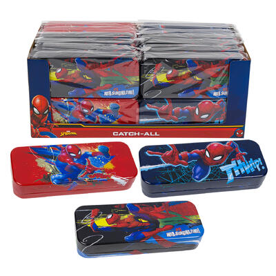 Spider-man Tin Pencil Case - 8" - Assorted