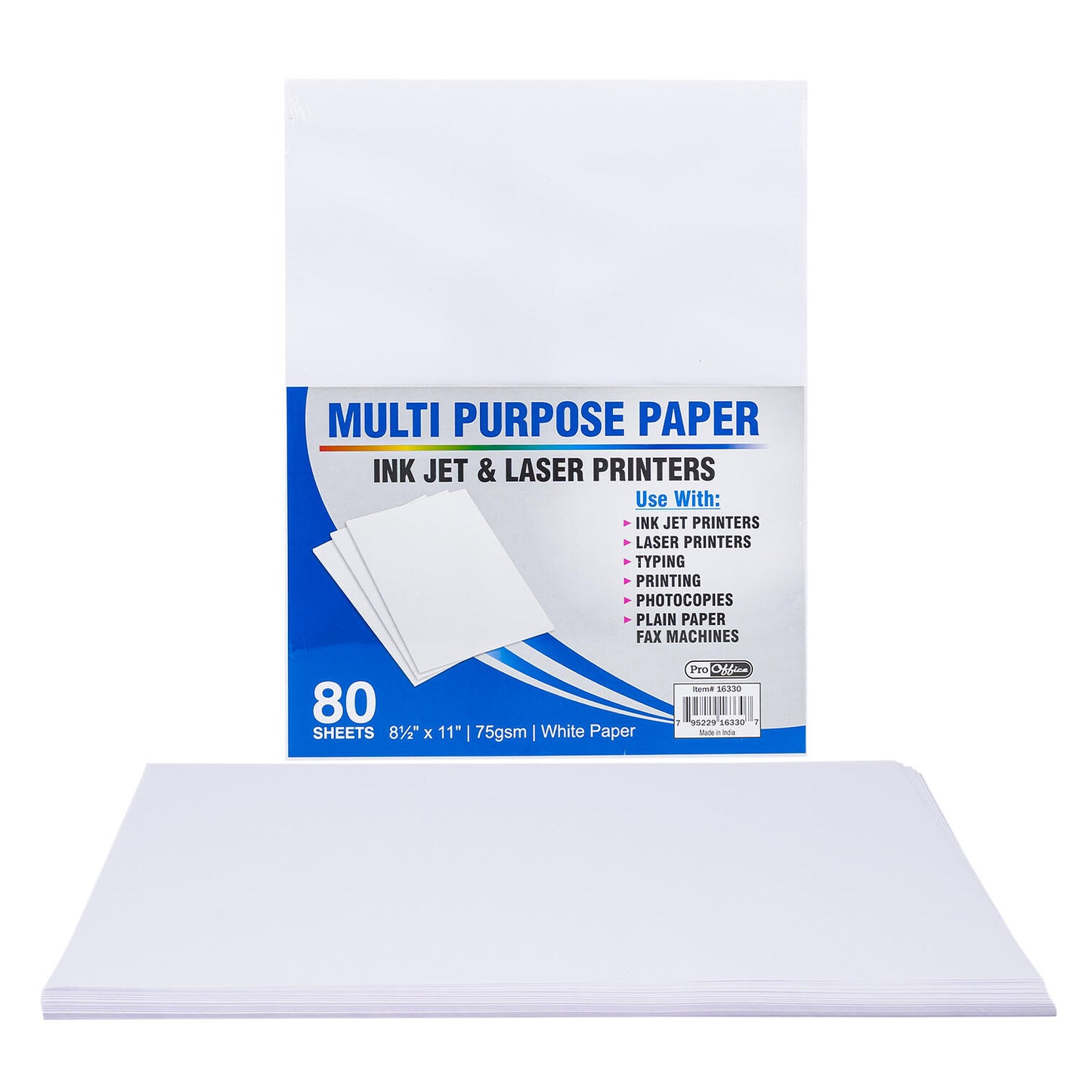 Pro Office Multi Purpose Paper, 80 Sheets