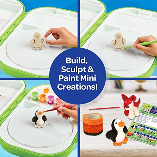 Crayola Clay Sculpting Station, Art Set for Kids, Gift for Ages 6, 7, –  Mount Soloda
