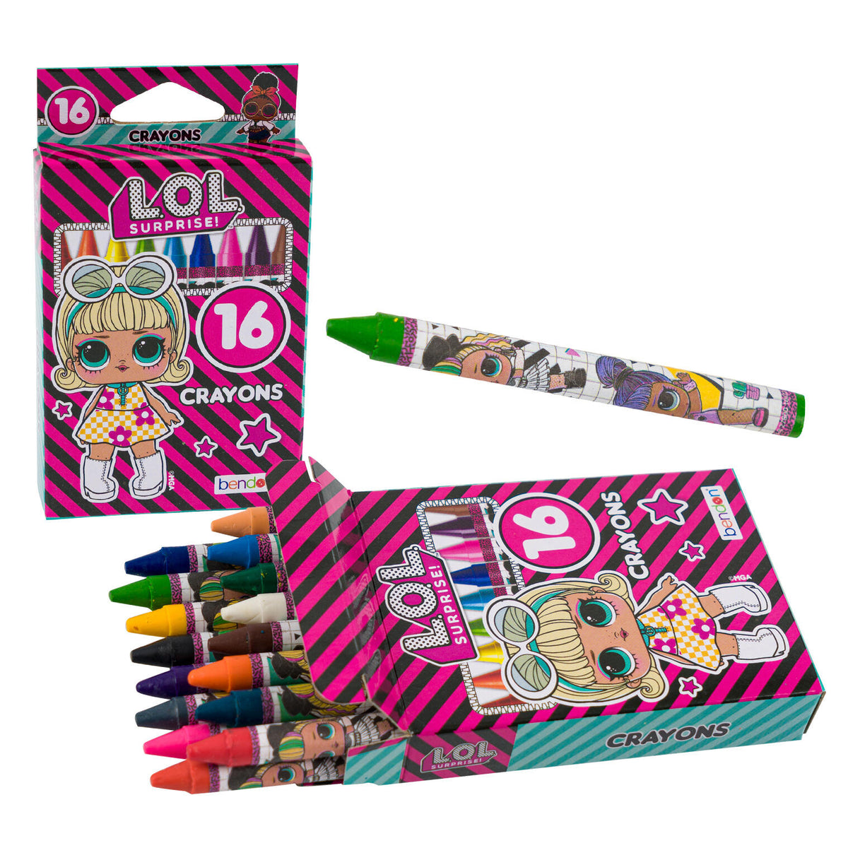 LOL Surprise! 16ct Crayons