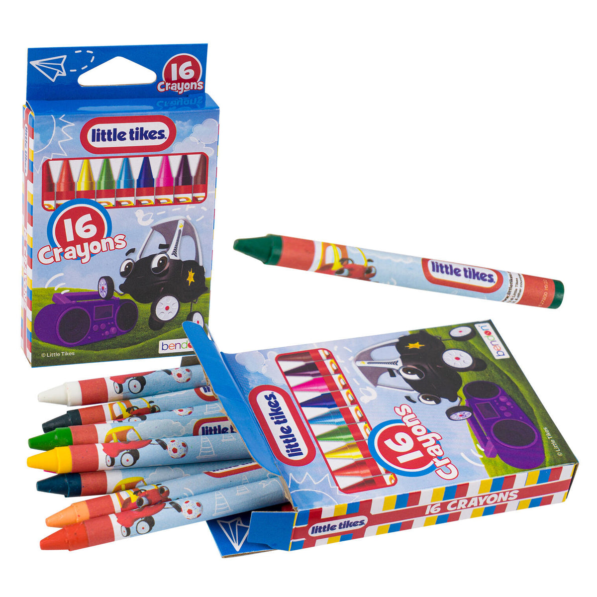 Little Tikes Crayons - 16 Crayons - Non-Toxic - Assorted Colors