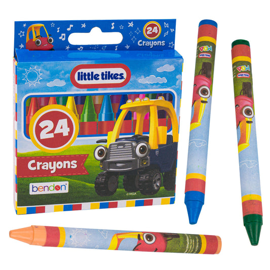 Little Tikes Crayons - 24 Crayons - Non-Toxic - Assorted Colors