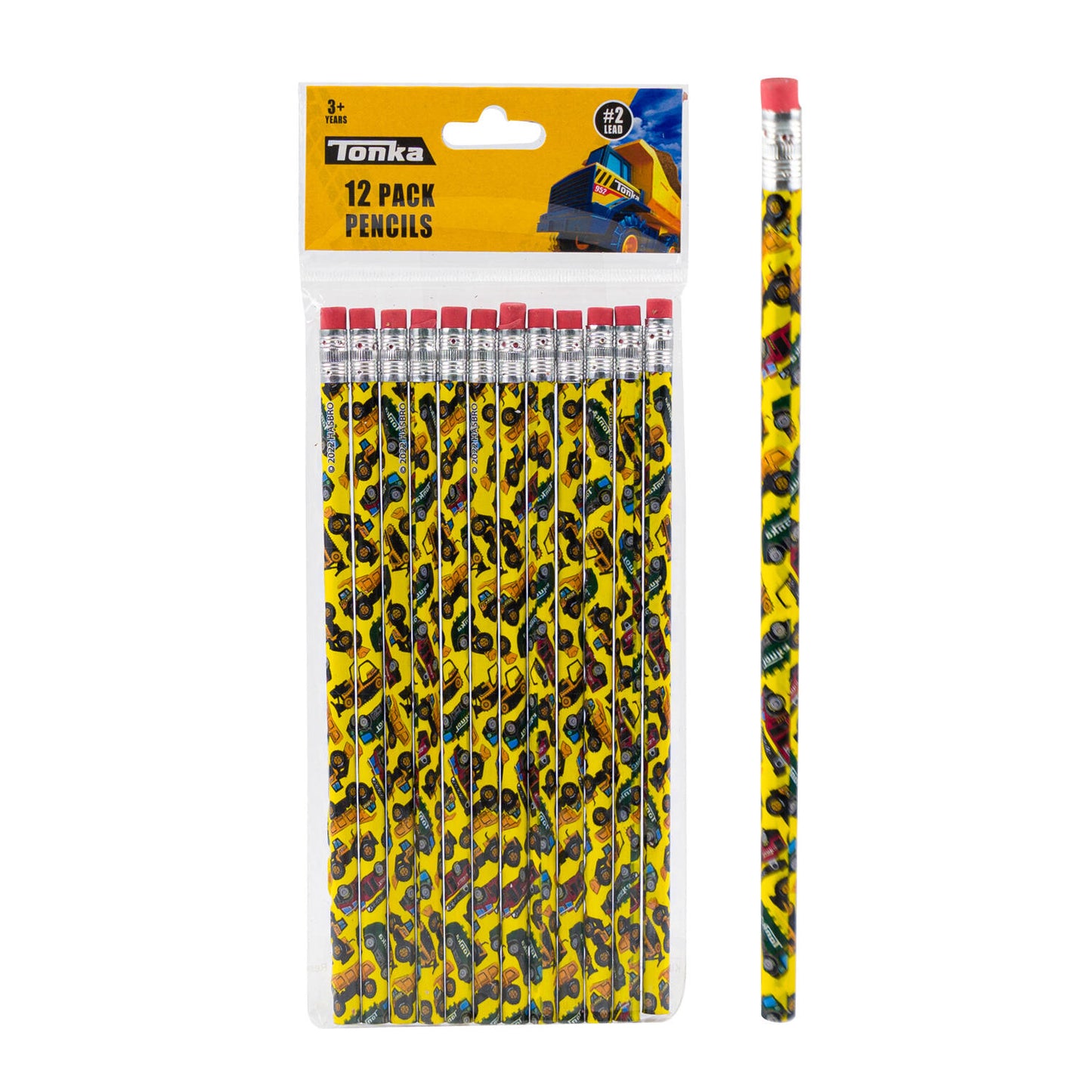 Candy Land #2 Lead Pencils - 12 Pack - Unsharpened - Trucks Design