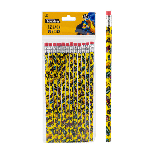Candy Land #2 Lead Pencils - 12 Pack - Unsharpened - Trucks Design