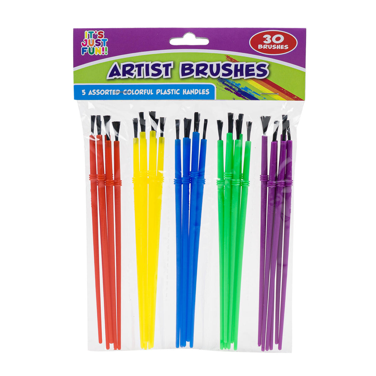 It's Just Fun!! 30pc Artist Brushes