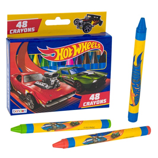 Hot Wheels 48ct Crayons