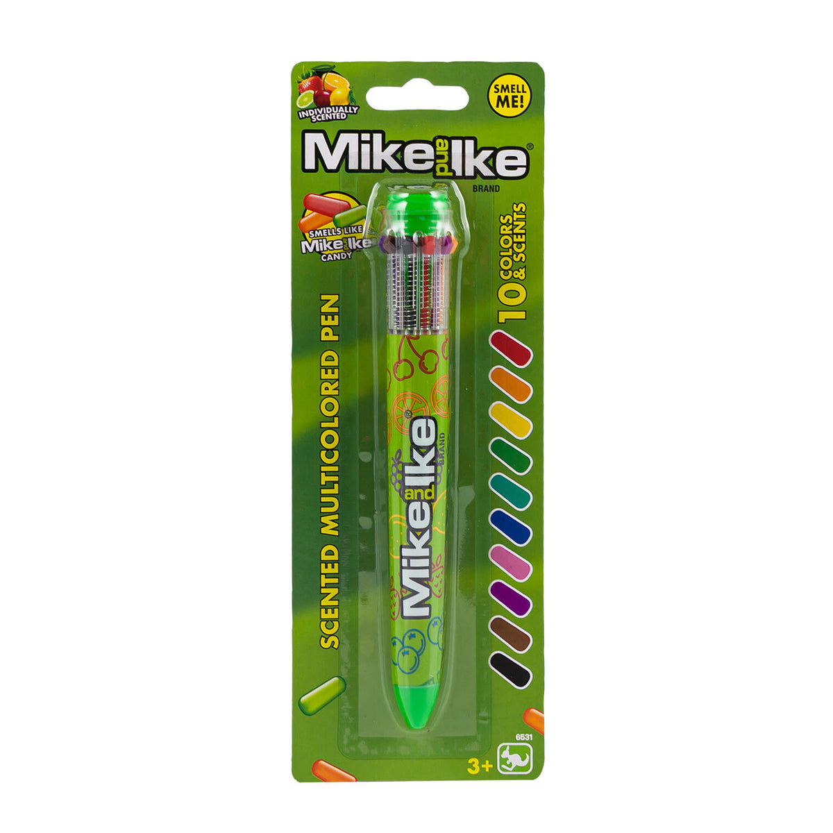 Mike and Ike Scented Multicolored Pen